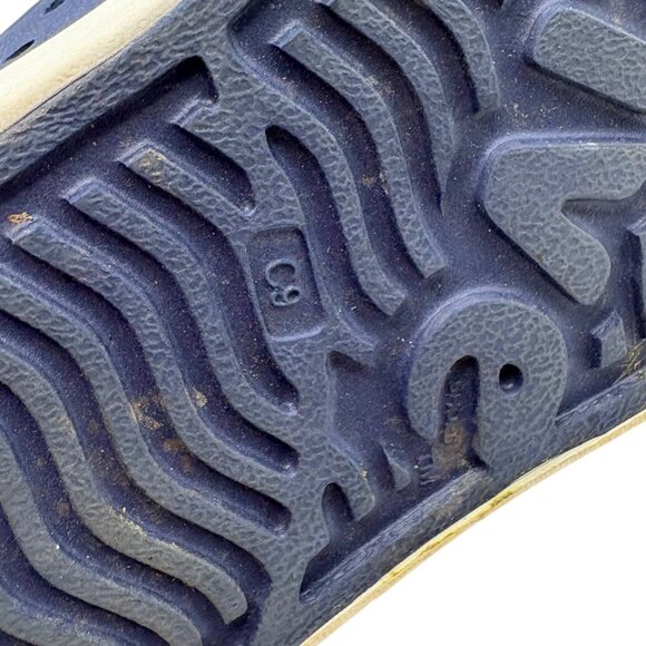 Native Jefferson Navy Blue Perforated Slip-On Shoes Size 9 - Picture 7 of 7